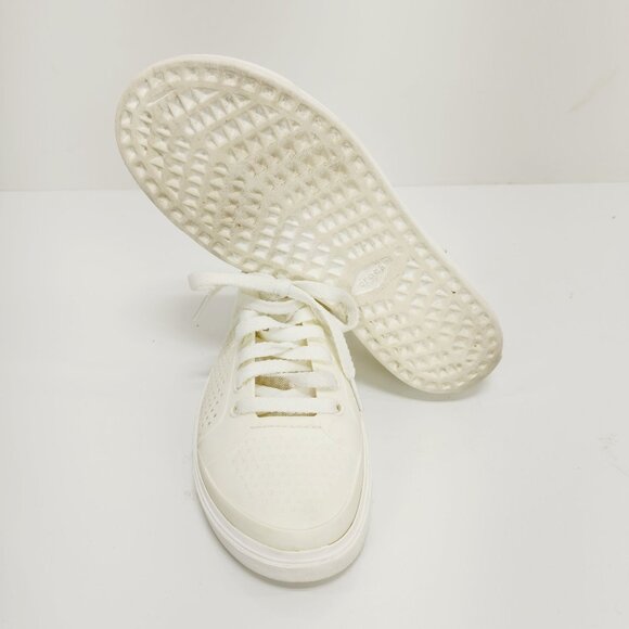 CROCS Citilane Roka Mens Size 8 M Ivory Lace Up Perforated Sneakers Shoes - Picture 13 of 14